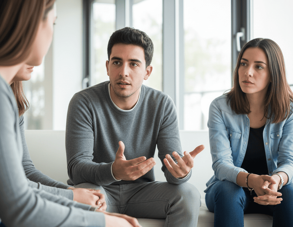 Sesión de formación en educación financiera con empleados de empresas IT aprendiendo conceptos de presupuesto personal, planificación de inversiones y gestión de ahorros para el retiro